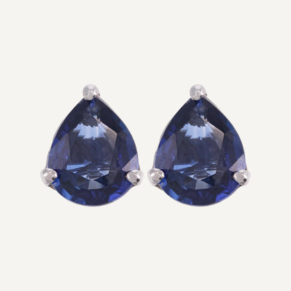 ARETE ZAFIRO GOTA ORO 18K