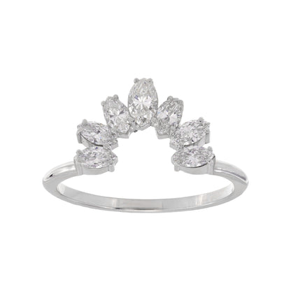 ANILLO TIARA DIAMANTES MARQUISSE
