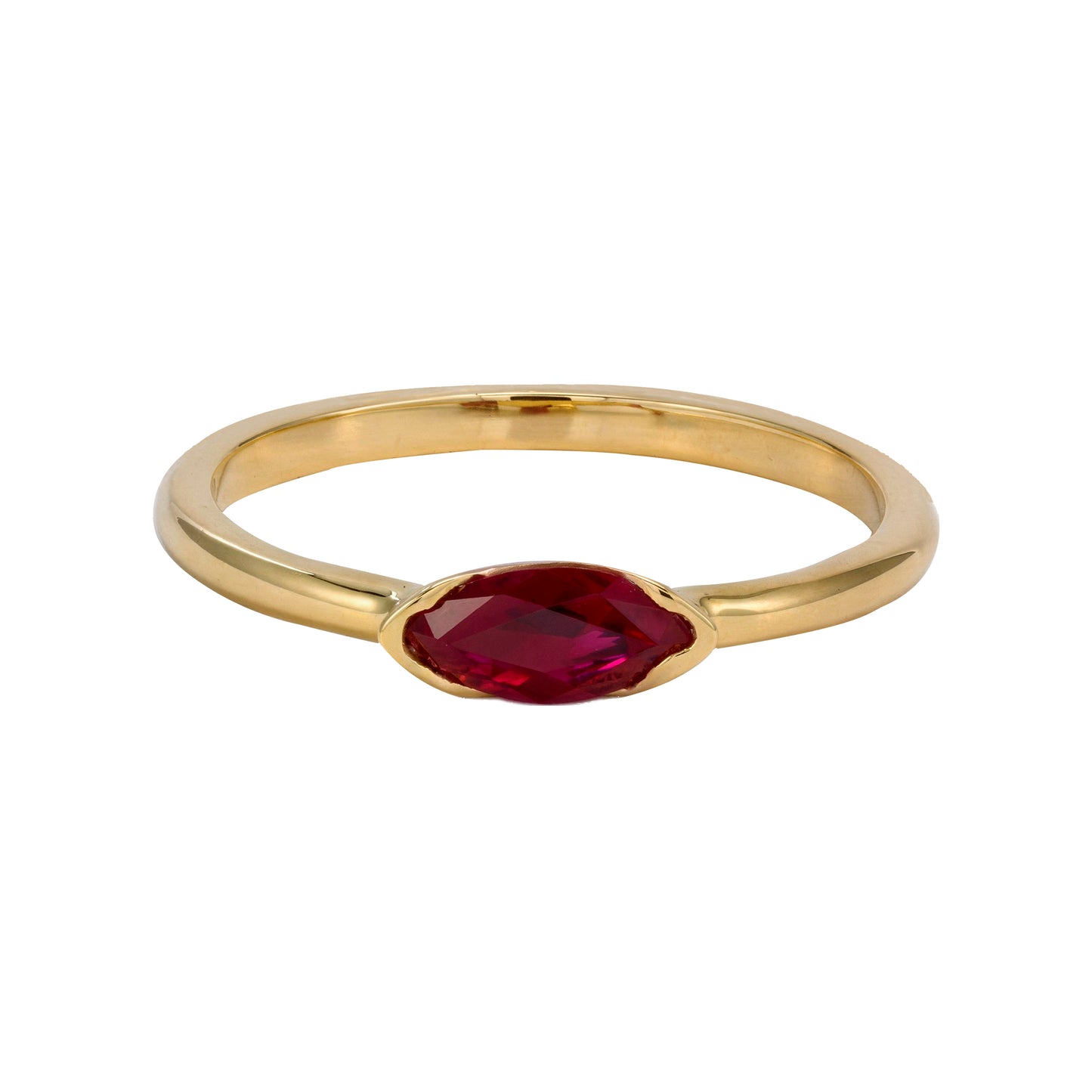 ANILLO RUBI MARQUISSE HORIZONTAL
