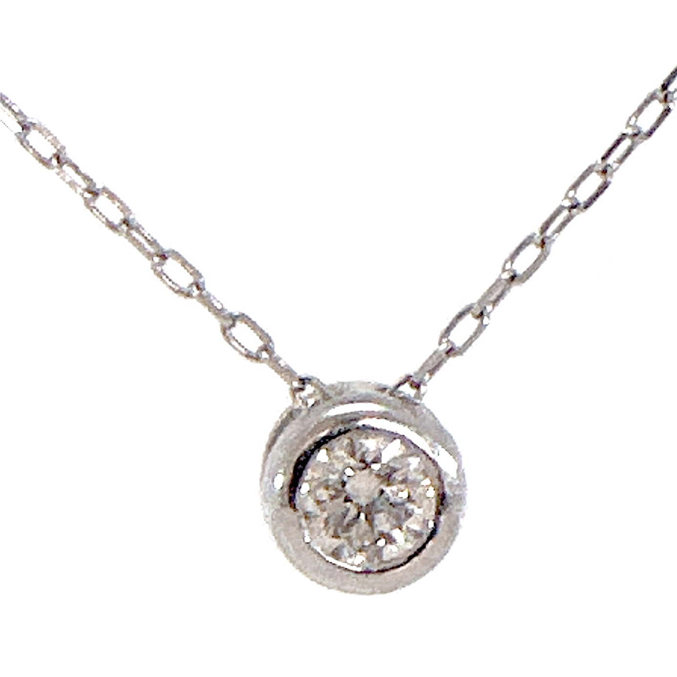 CADENA DIAMANTE REDONDO