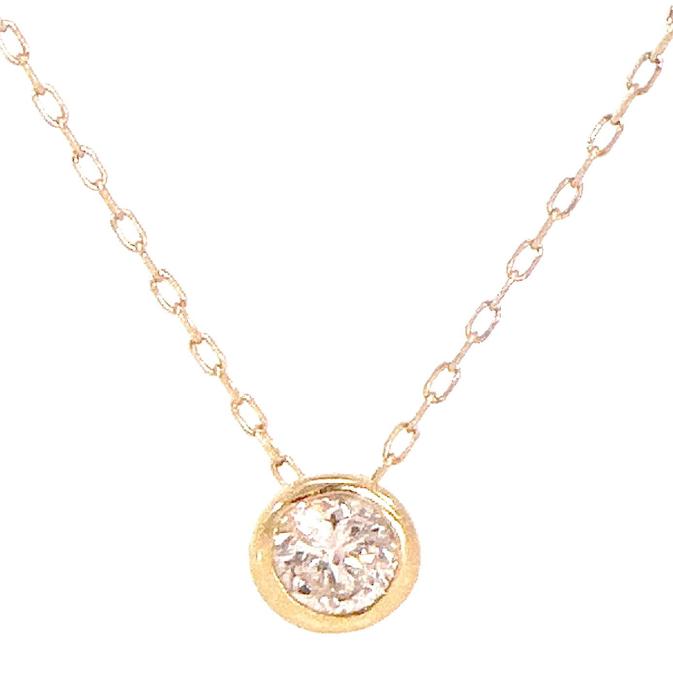 CADENA DIAMANTE REDONDO
