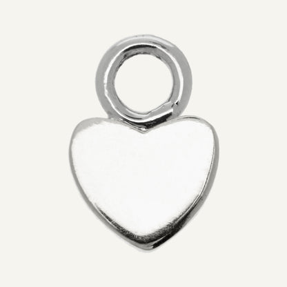 CHARM CORAZÓN PLANO ORO 18K