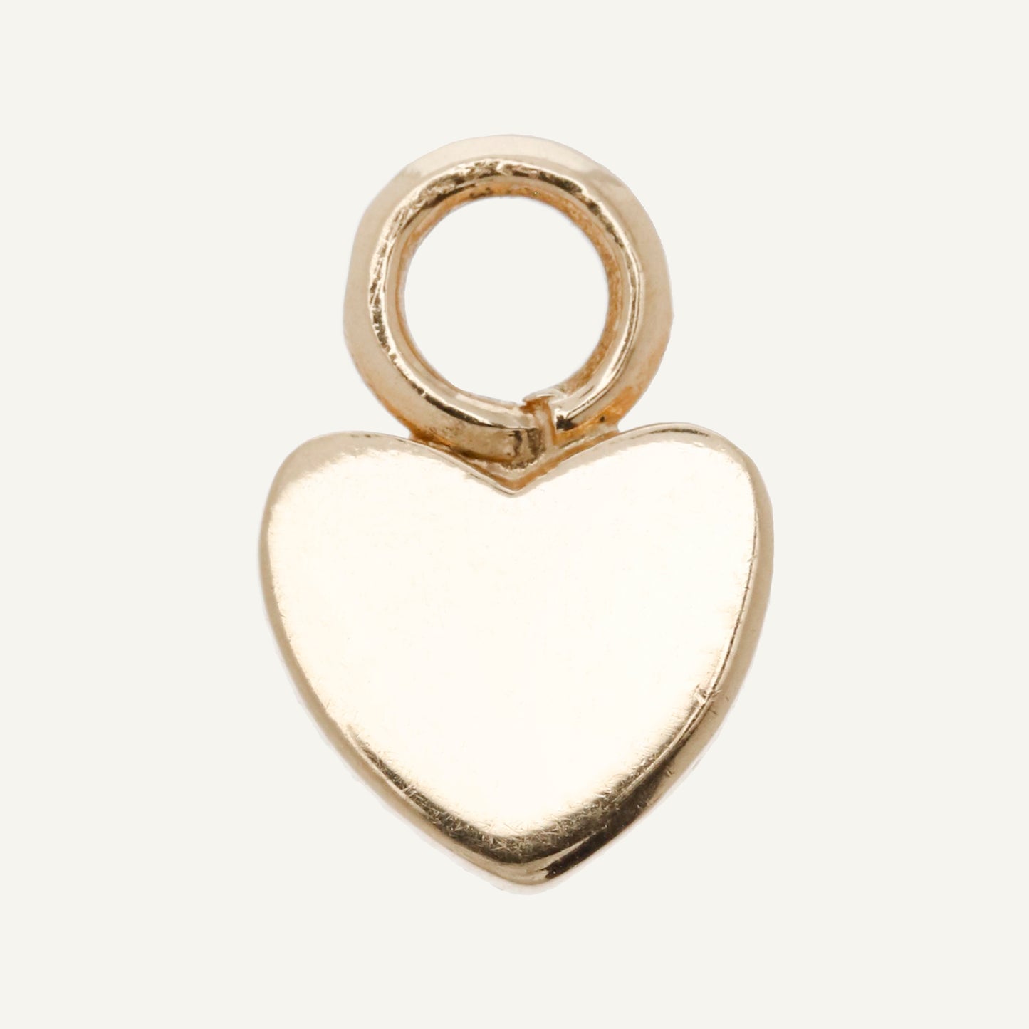 CHARM CORAZÓN PLANO ORO 18K