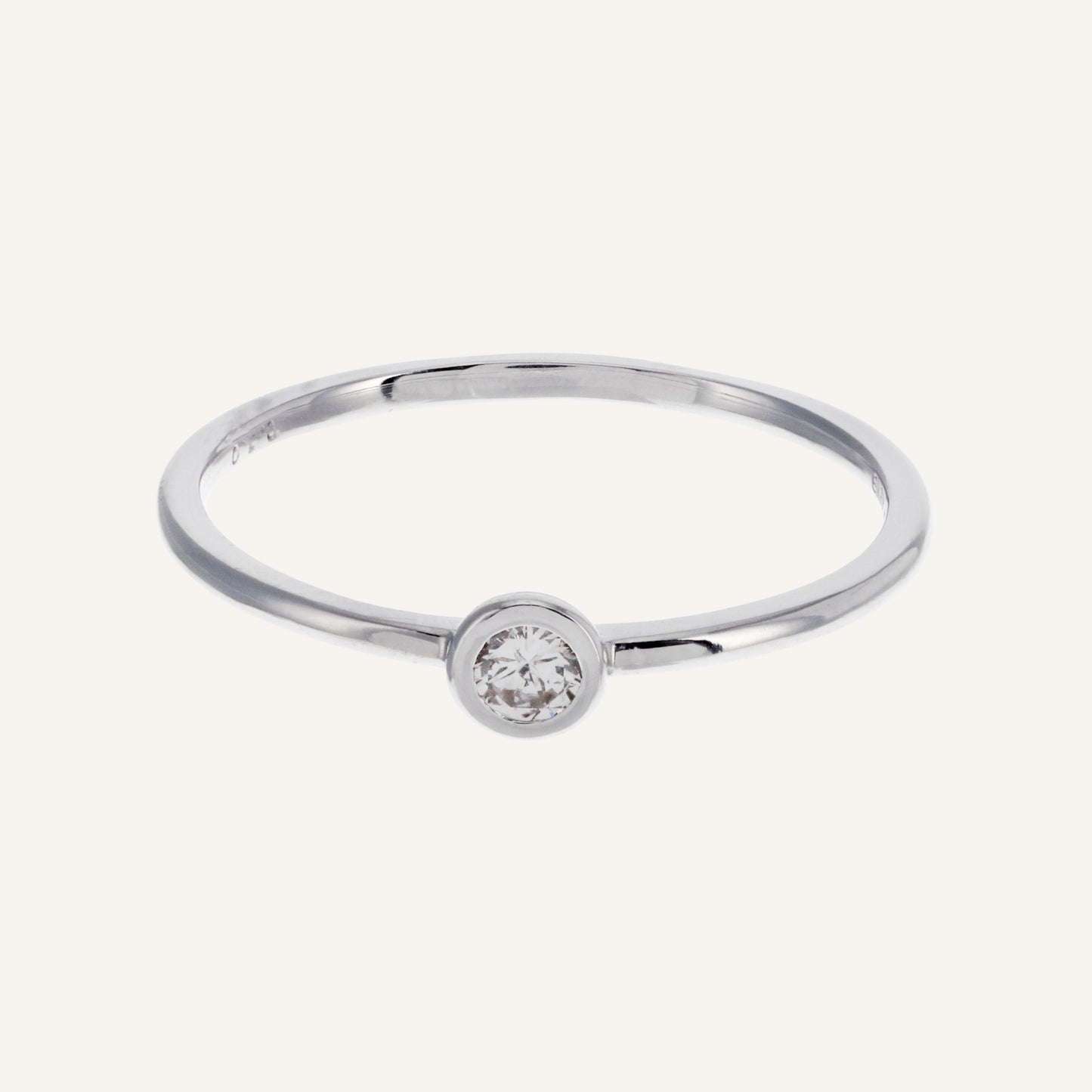 ANILLO DIAMANTE BISELADO ORO 18K