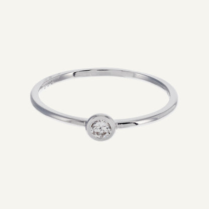 ANILLO DIAMANTE BISELADO ORO 18K