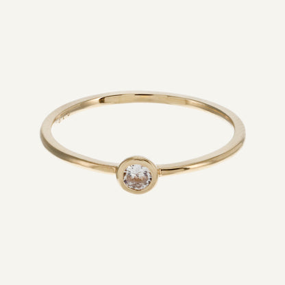 ANILLO DIAMANTE BISELADO ORO 18K