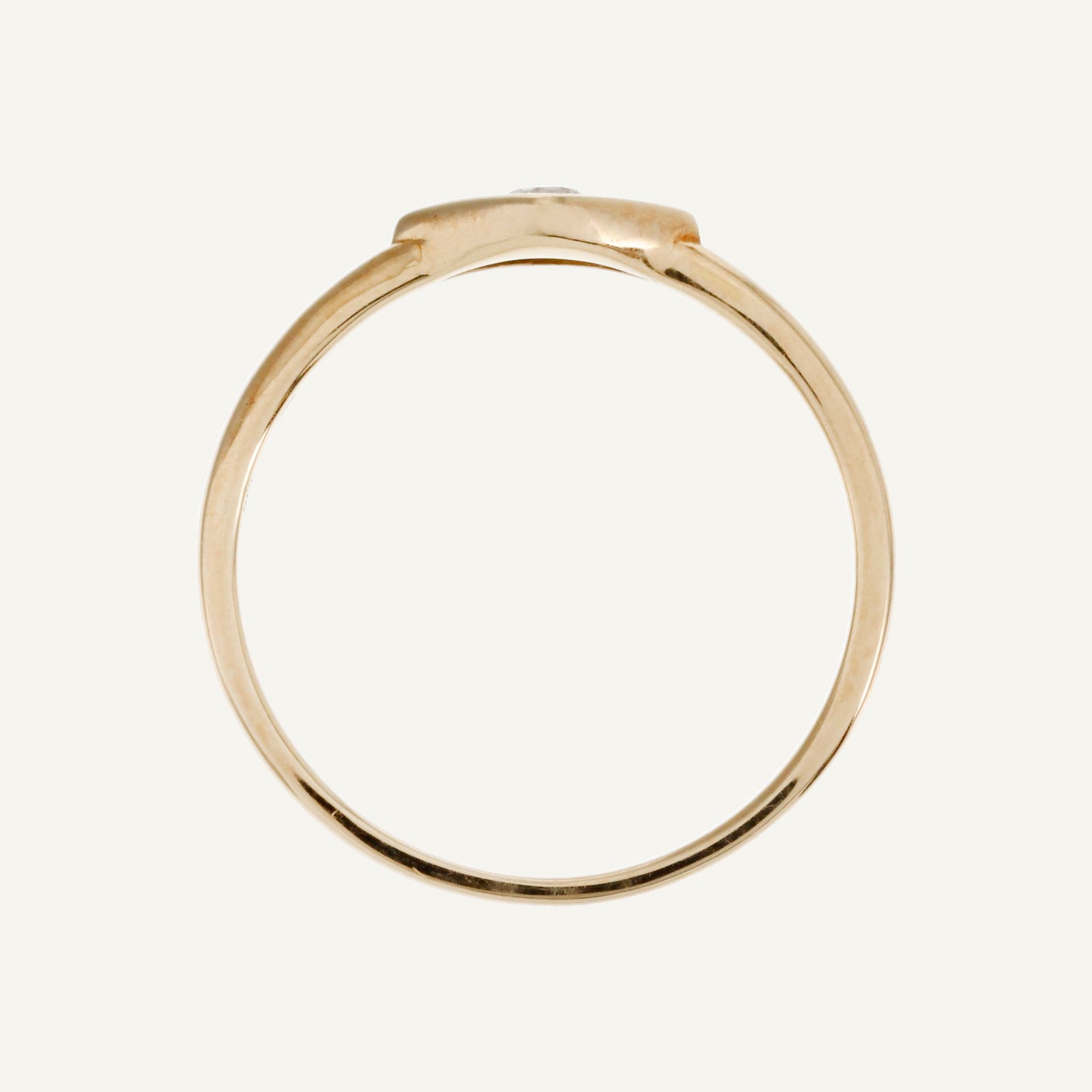 ANILLO OJO DIAMANTE ORO 18K