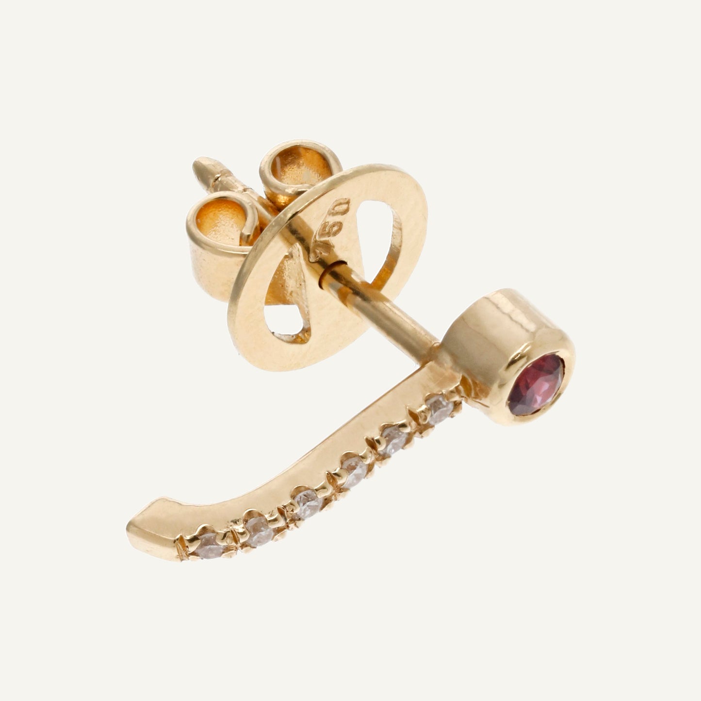 ARETE SEMIHOOP ORO 18K