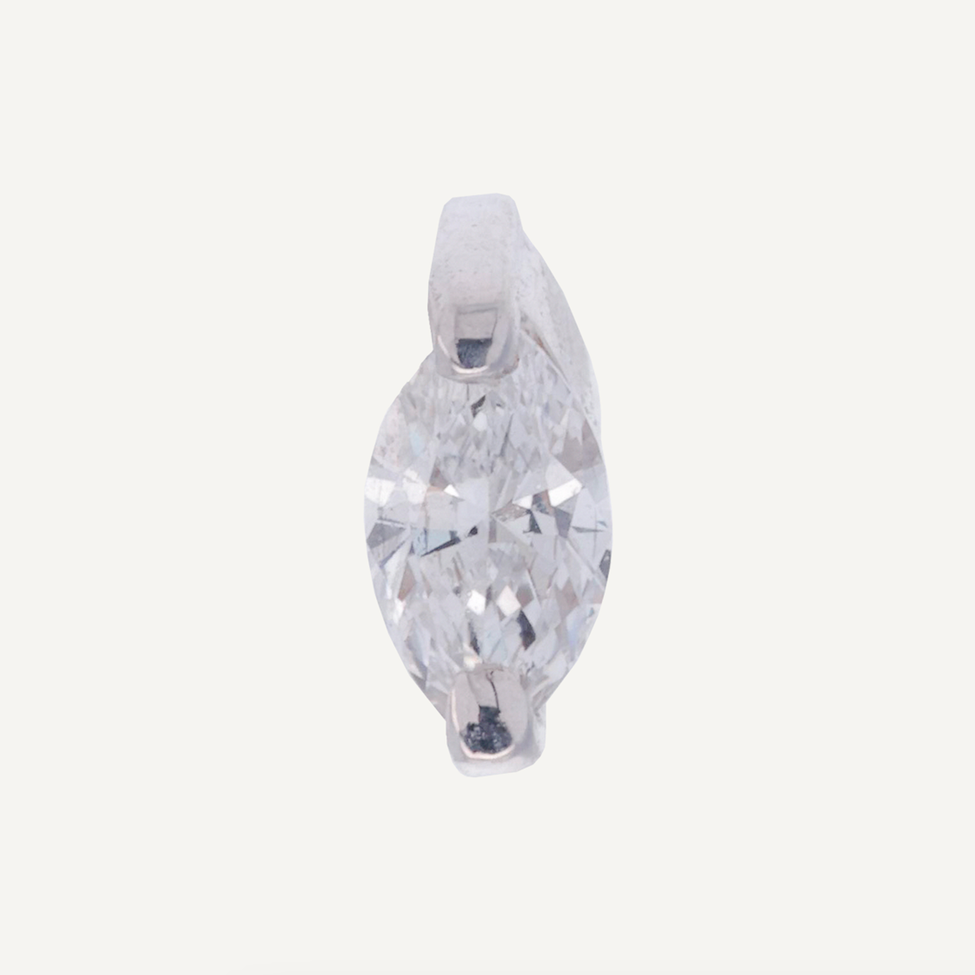 STUD MINI MARQUISE ORO 18K